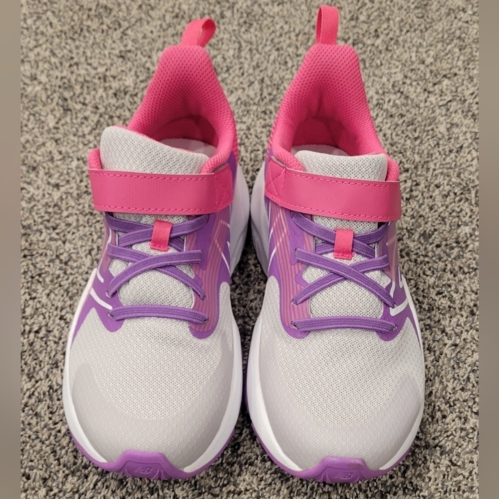 New Balance Rave Run V2 Gray Purple Shoes US size 4.5 (big kid) or womens 6 - Picture 7 of 10